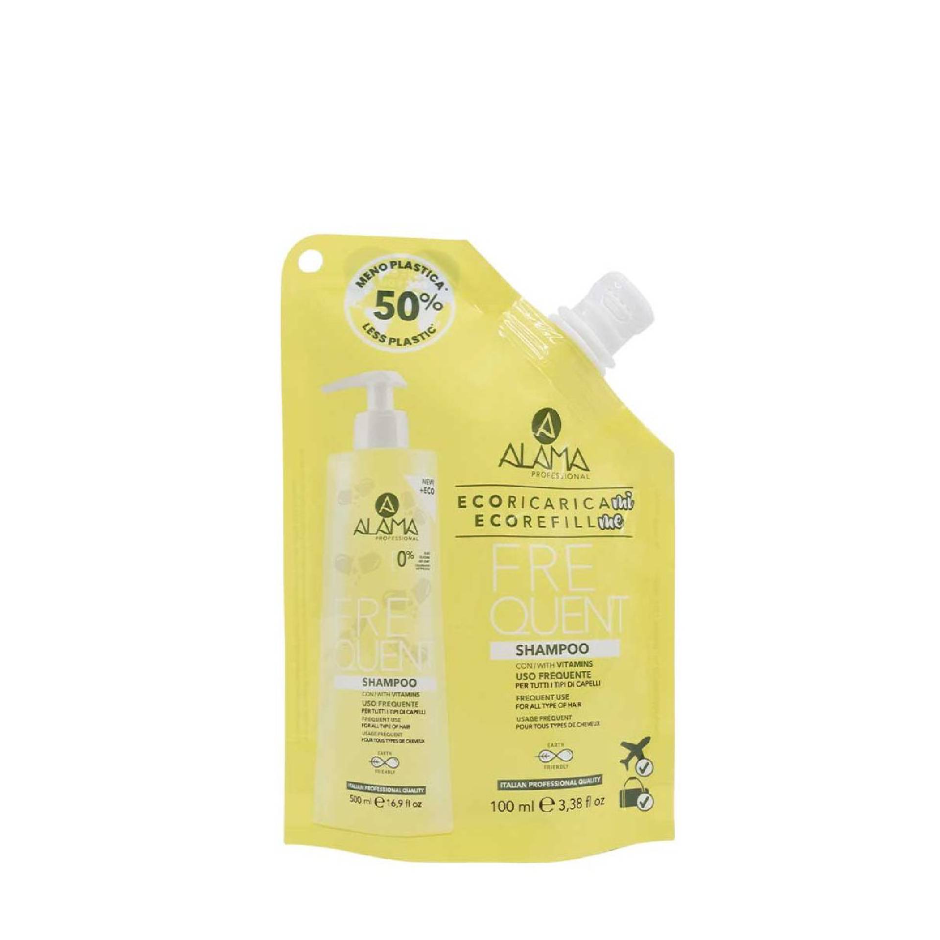 Alama Eco Refill Shampoo Lavaggi Frequente 100ml