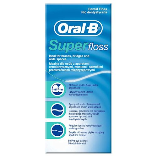 908754841 - Oral-B Filo Interdentale Superfloss 50 Fili Pre-Tagliati - 8754848_2.jpg