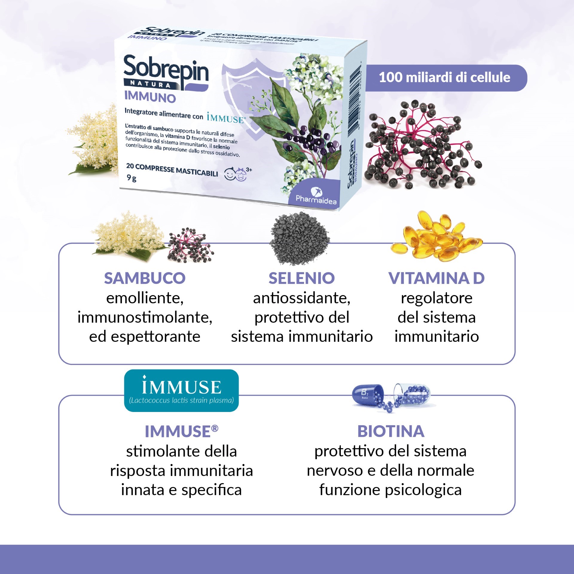 image - 988659595 - SOBREPIN NATURA IMMUNO 20 COMPRESSE MASTICABILI - 4788074_6.jpg