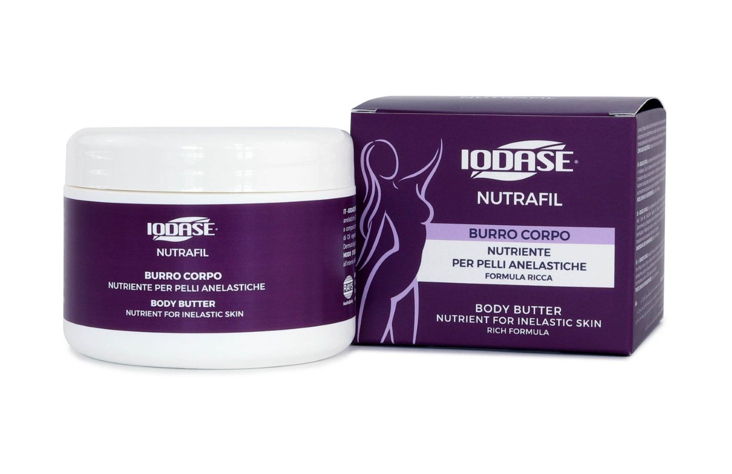 Iodase Nutrafil Burro Corpo Nutriente Pelli Anelastiche 250ml