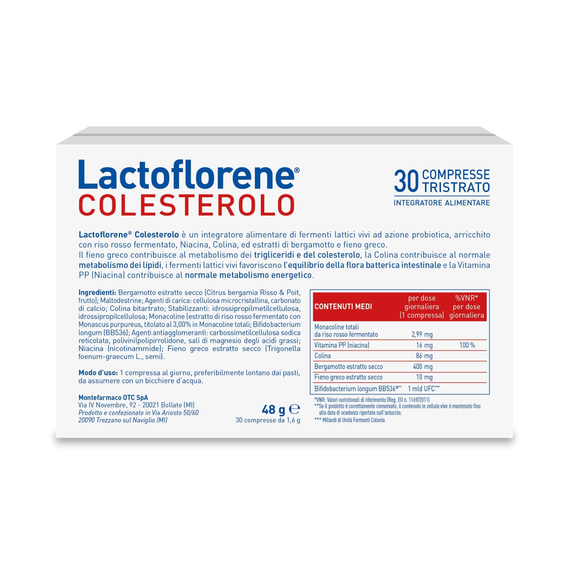 image - 987314756 - LACTOFLORENE COLESTEROLO BIPACK 30 CAPSULE + 30 CAPSULE - 4811568_5.jpg