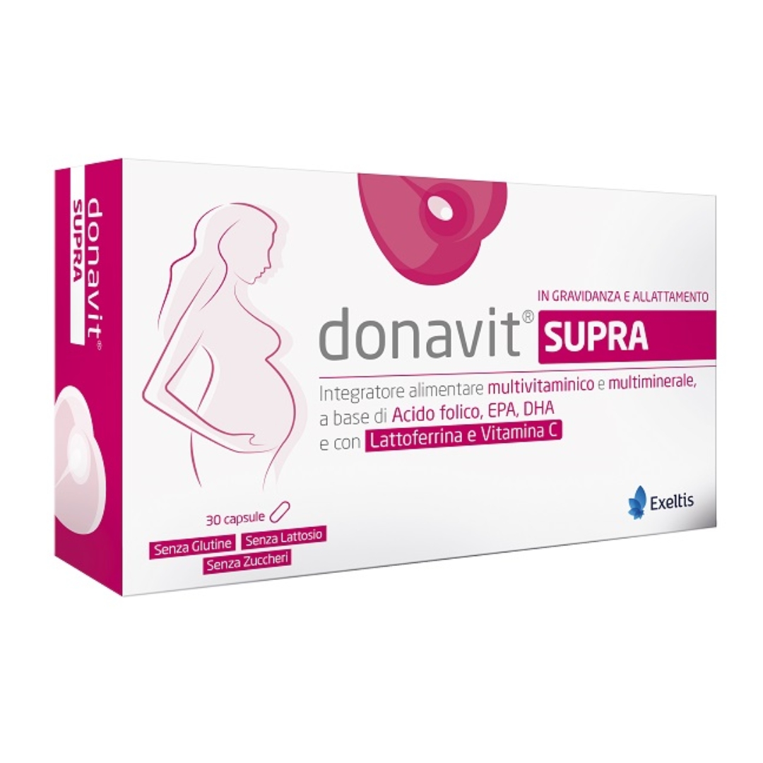 Donavit Supra Integratore Gravidanza E Allattamento 30 Capsule