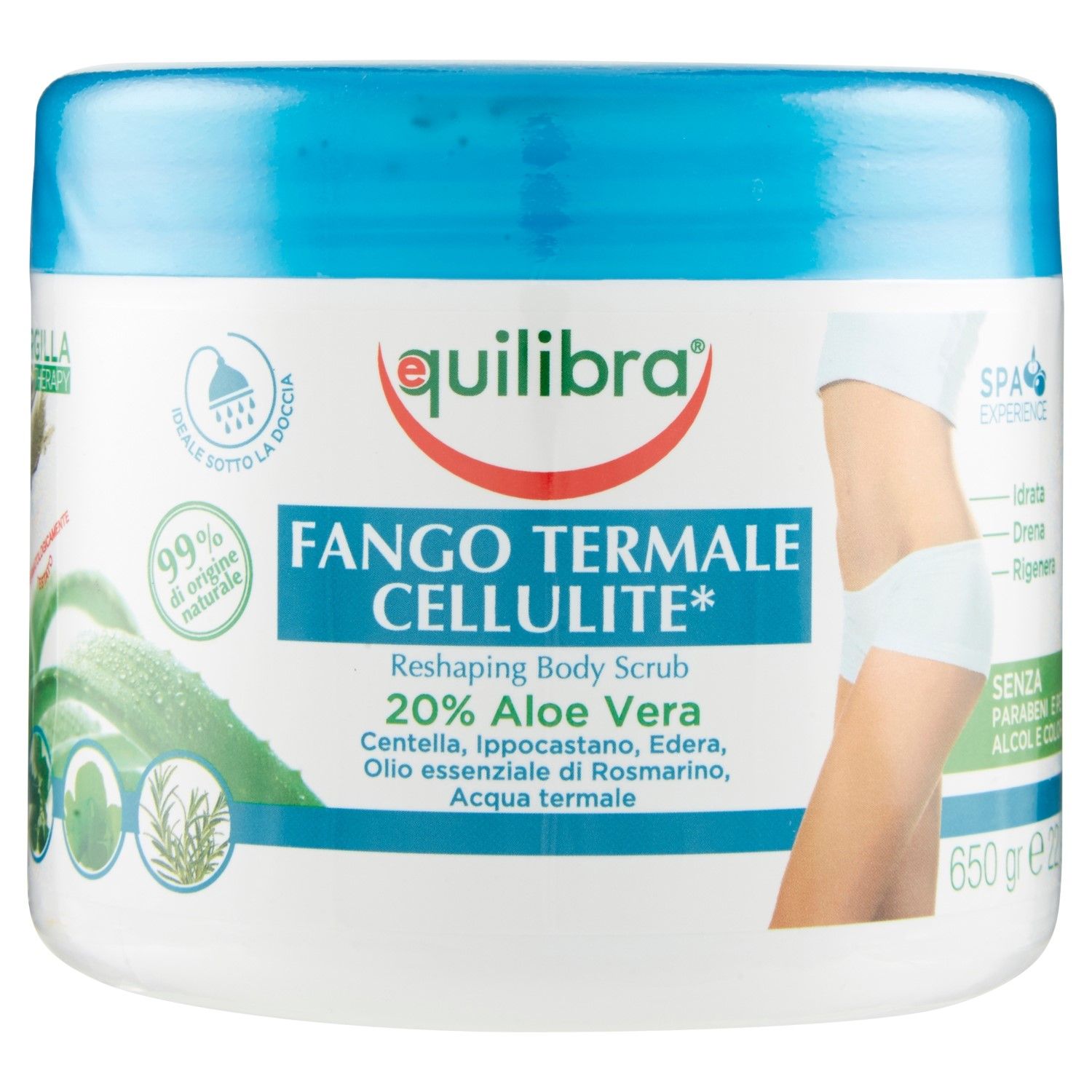 Equilibra Fango Termale Cellulite 650g