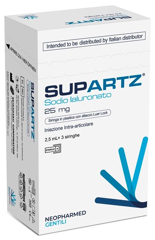 image - 943008577 - SIRINGA PRERIEMPITA INTRA-ARTICOLARE SUPARTZ ACIDO IALURONICO 25 MG 2,5 ML 3 PEZZI - 7894037_3.jpg
