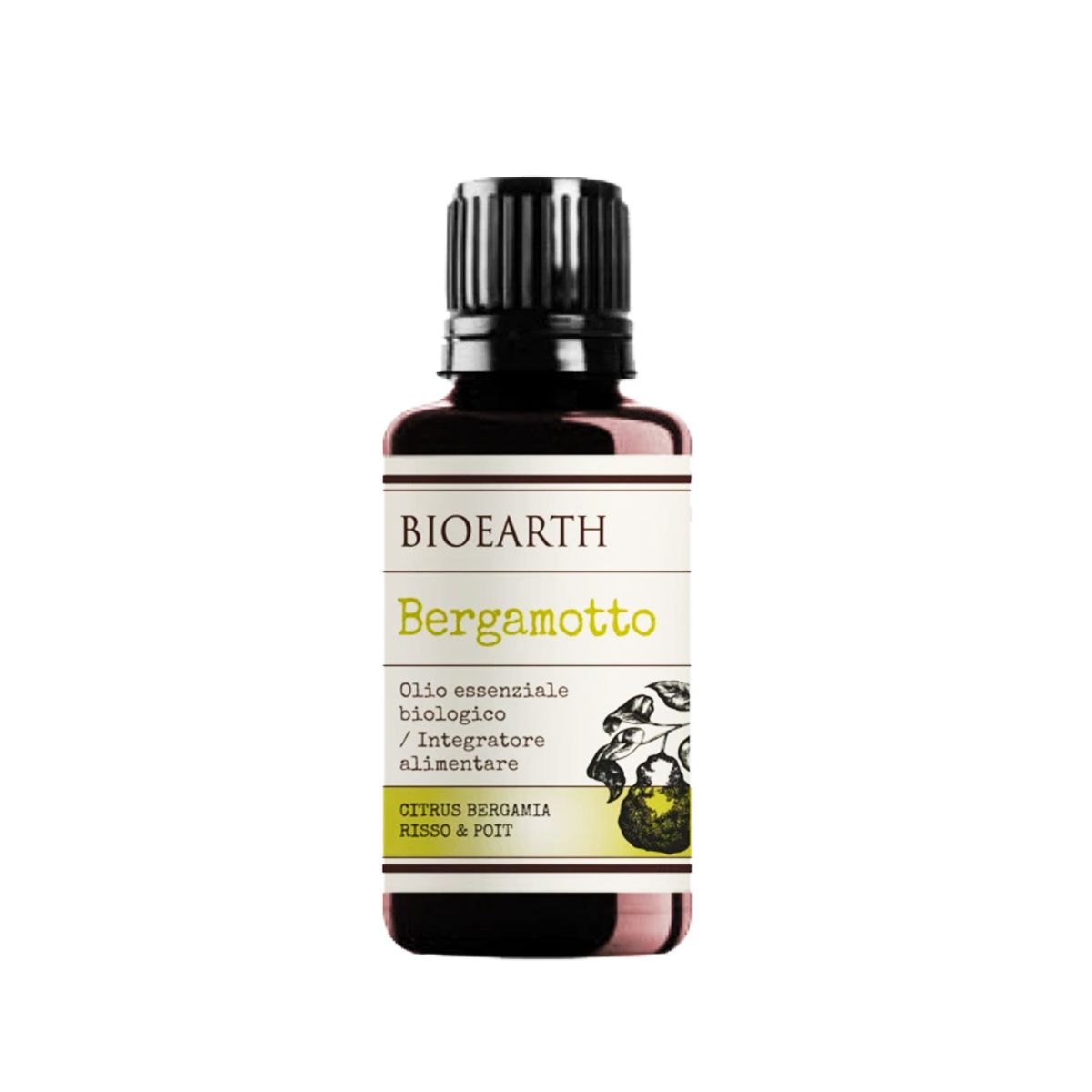 Bioearth Bergamotto Olio Essenziale Biologico Integratore Polivalente 10ml