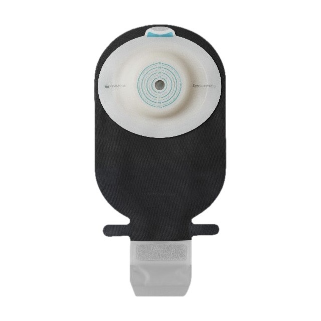 image - 988025348 - Sacca monopezzo per ileostomia con rivestimento nero e apertura ispezionabile, progettata per raccogliere le deiezioni in modo discreto e sicuro. - 4874475_2.jpg