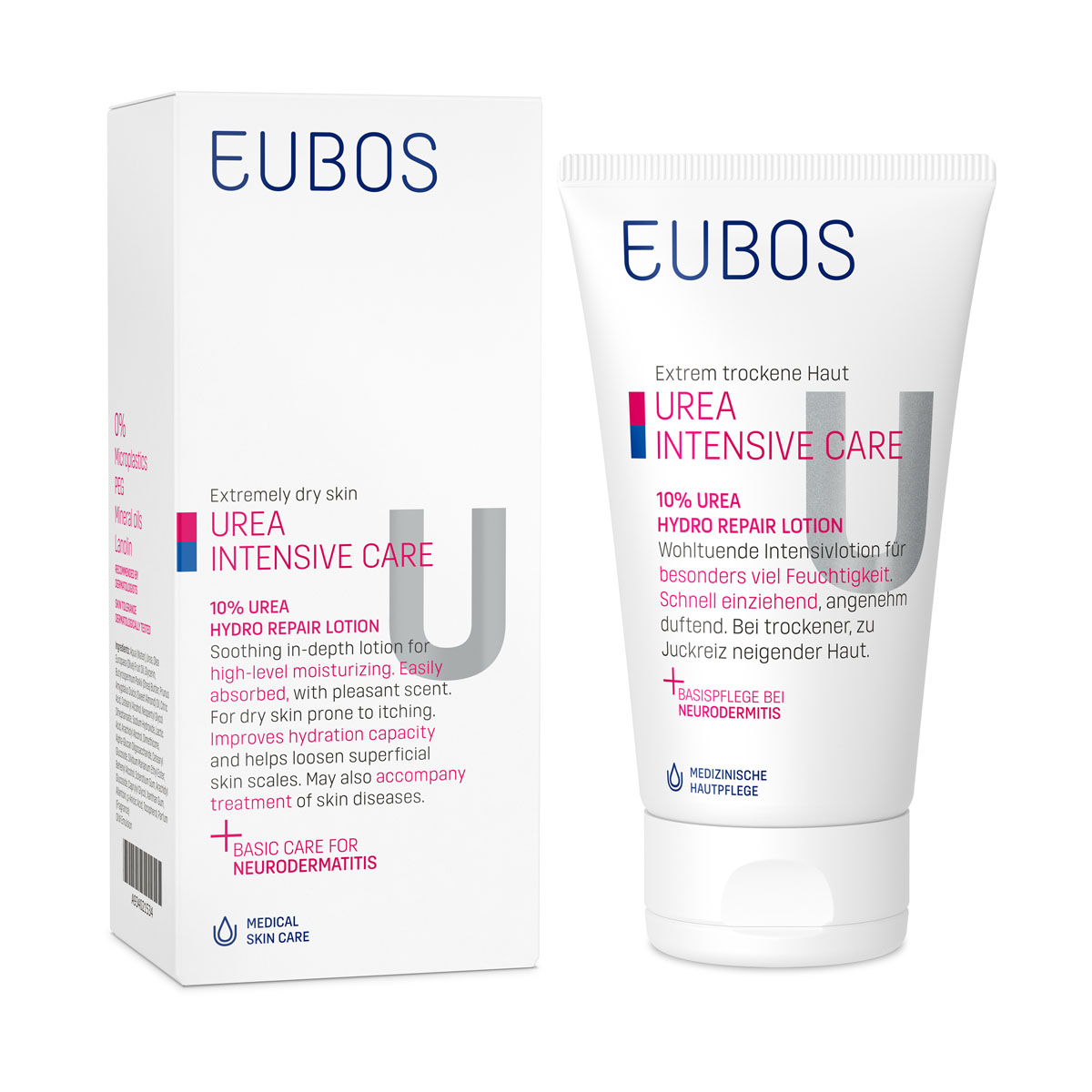 Eubos Urea 10% Lozione Hydro Repair Lozione Idratante 150ml