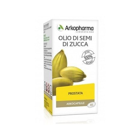 Arkopharma Olio Di Semi Di Zucca Integratore Prostata 60 Arkocapsule