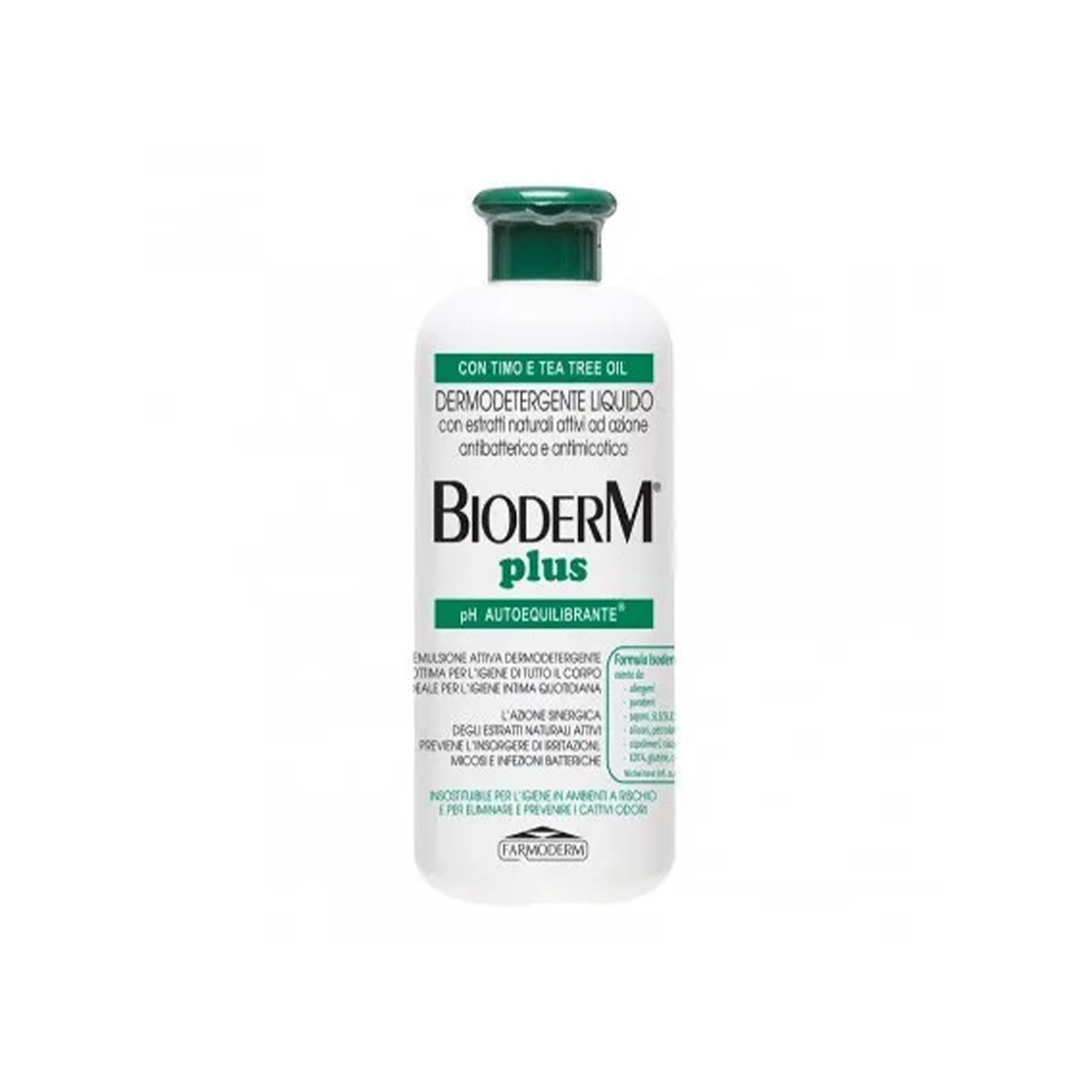 Bioderm Plus Detergente Anti batterico 500ml