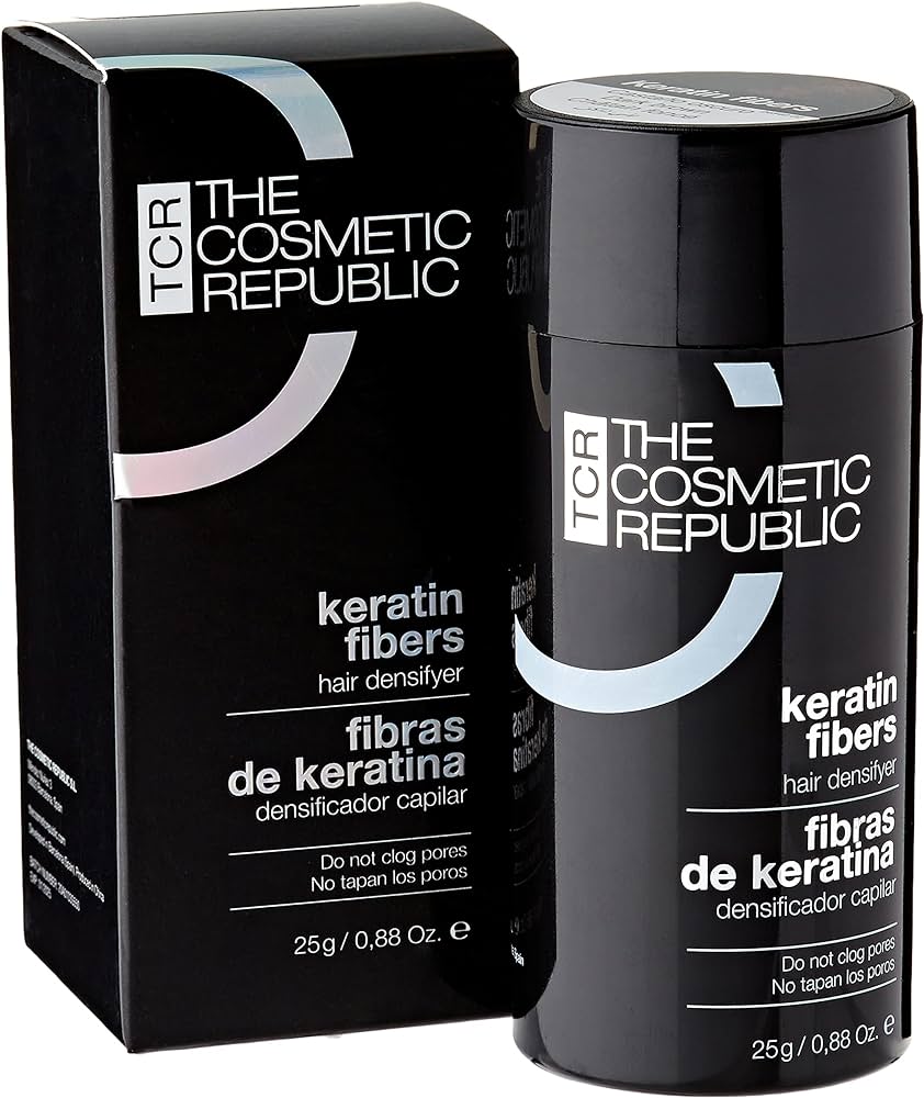 Keratin Fibers Fibre Naturali Capelli Colore Medium Brown 25g