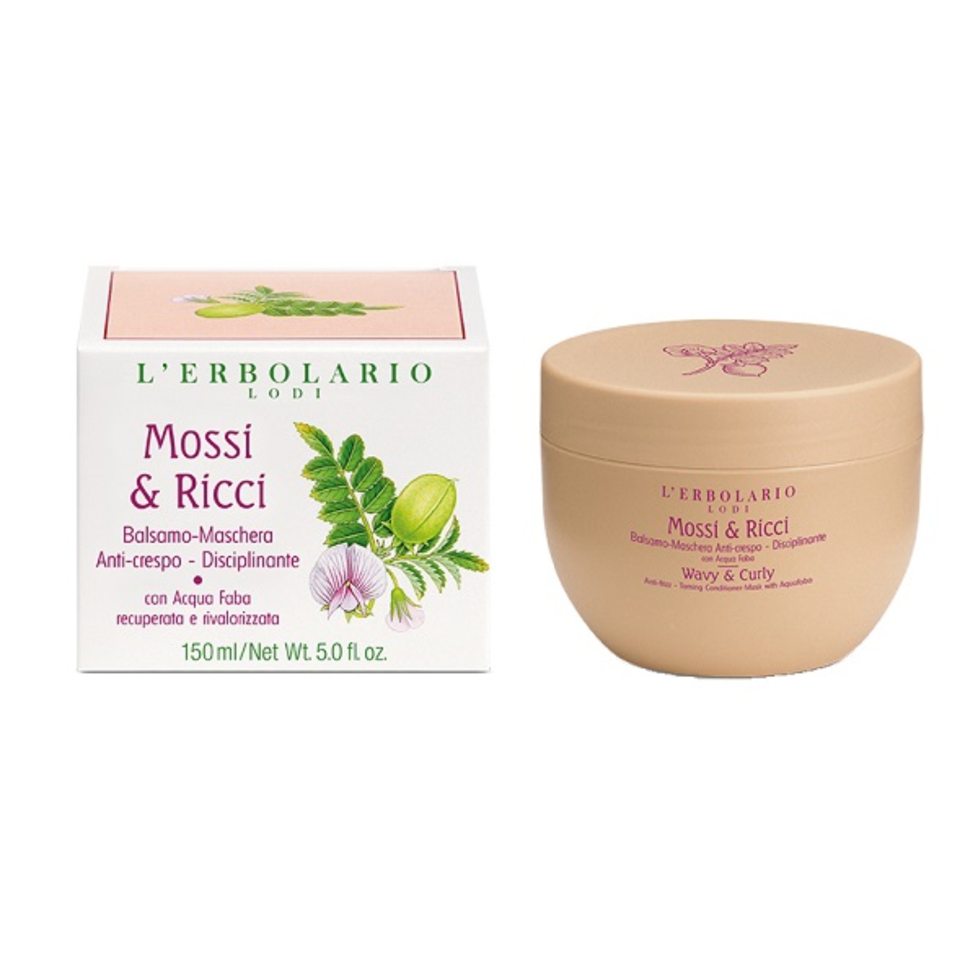 951128329 - CAPELLI MOSSI & RICCI BALSAMO MASCHERA ANTI CRESPO DISCIPLINANTE 150 ML - 4843127_1.jpg