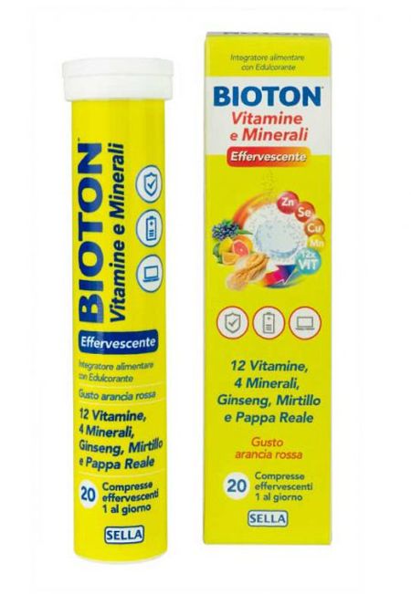 Bioton Integratore Di Vitamine E Minerali 20 Compresse