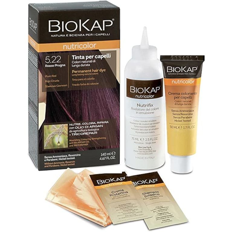 Biokap Nutricolor Tinta Capelli 5.22 Rosso Prugna