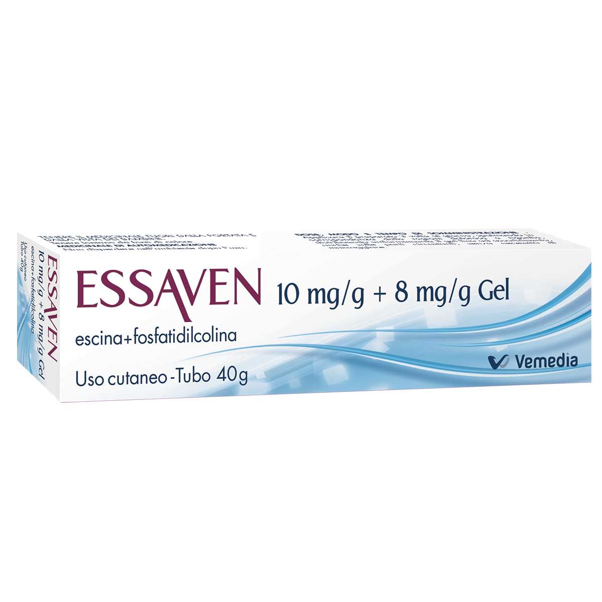 Essaven Gel Con Escina 1% Per Gambe Stanche Gonfie E Pesanti Tubo Da 40g