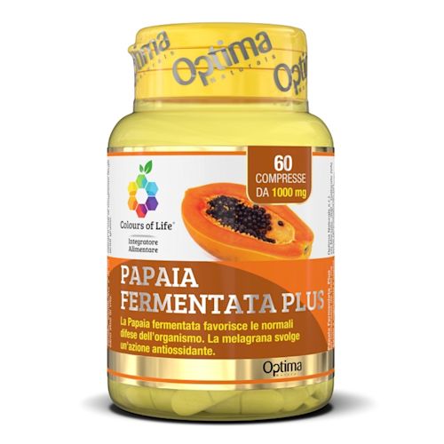 925386450 - COLOURS OF LIFE FERMENTA PAPAIA PLUS 60 COMPRESSE 1000 MG - 4860247_2.jpg