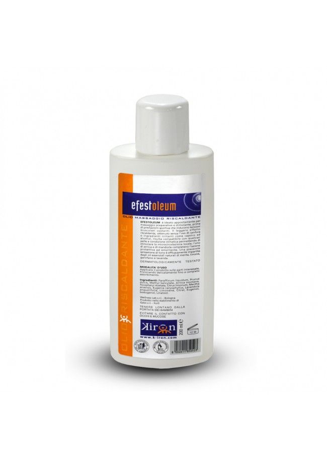 Kiron Efestoleum Olio Massaggio Dolori Muscolari 200ml