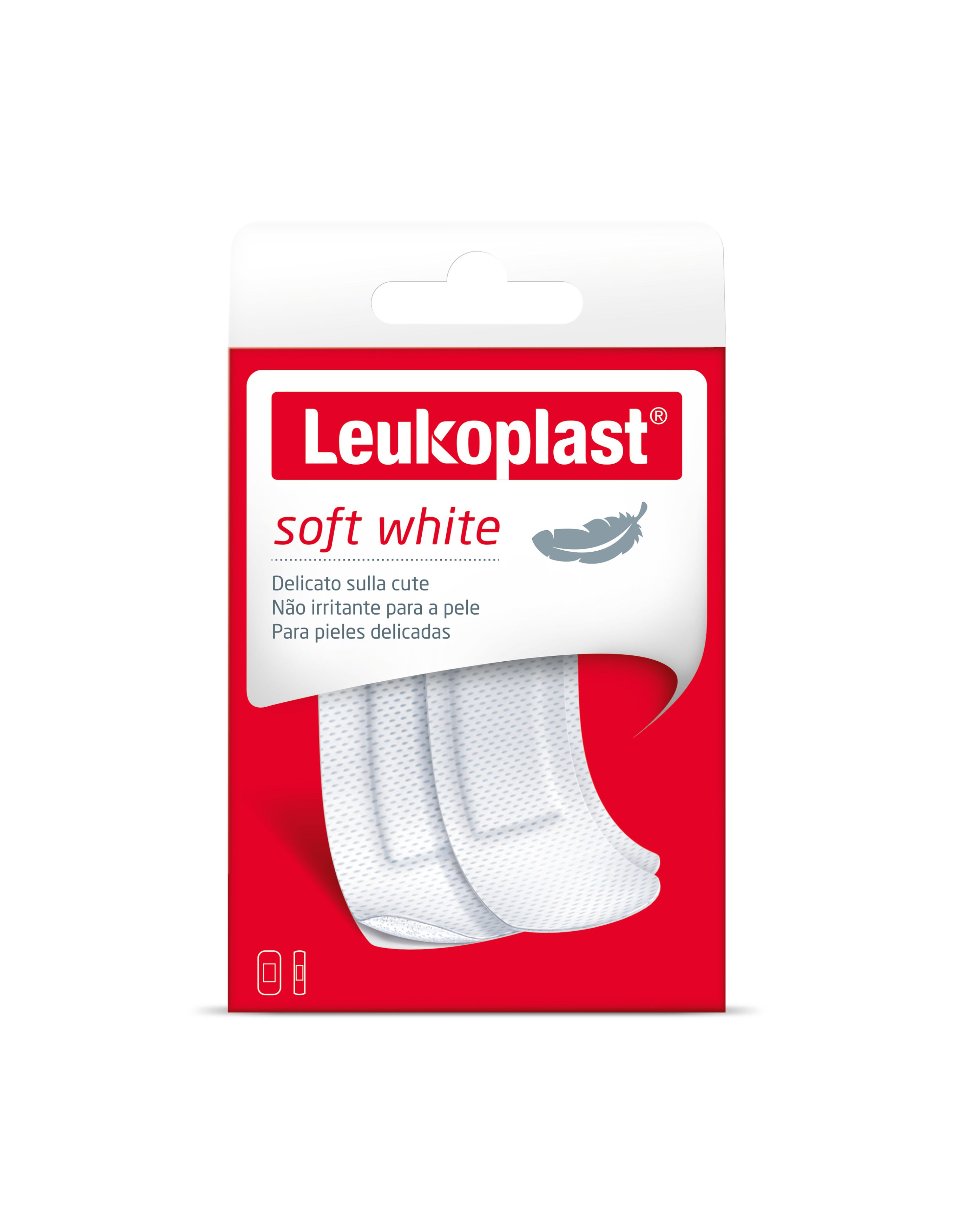 Leukoplast Cerotti Soft White 20 Pezzi Assortiti