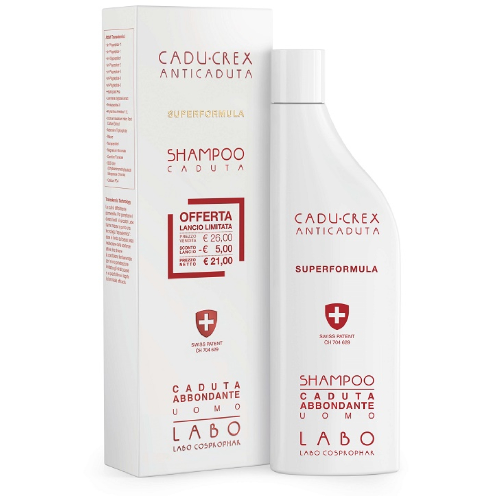 950906836 - SHAMPOO CADU-CREX CADUTA SUPERFORMULA CADUTA ABBONDANTE UOMO 150 ML - 4830834_1.jpg