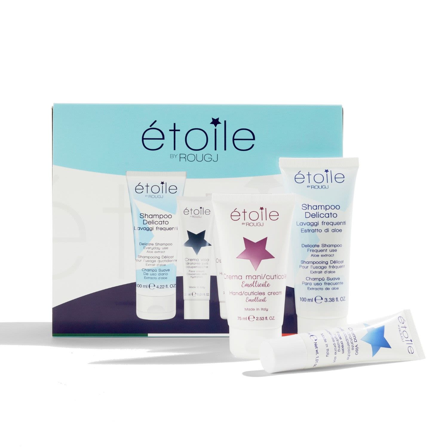 948012164 - TROUSSE FOR TRAVEL 1 CREMA MANI EMOLLIENTE ETOILE 75 ML + 1 IDRATAZIONE SOS COUPEROSE 30 ML + 1 SHAMPOO LAVAGGI FREQUENTI 100 ML - 4727086_1.jpg