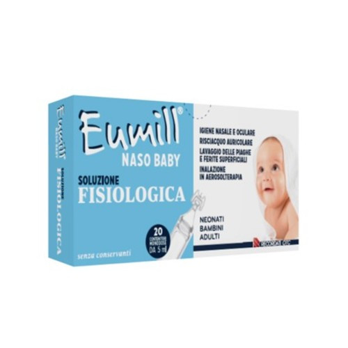 Eumill Naso Baby Soluzione Fisiologica 20 Flaconi Monodose