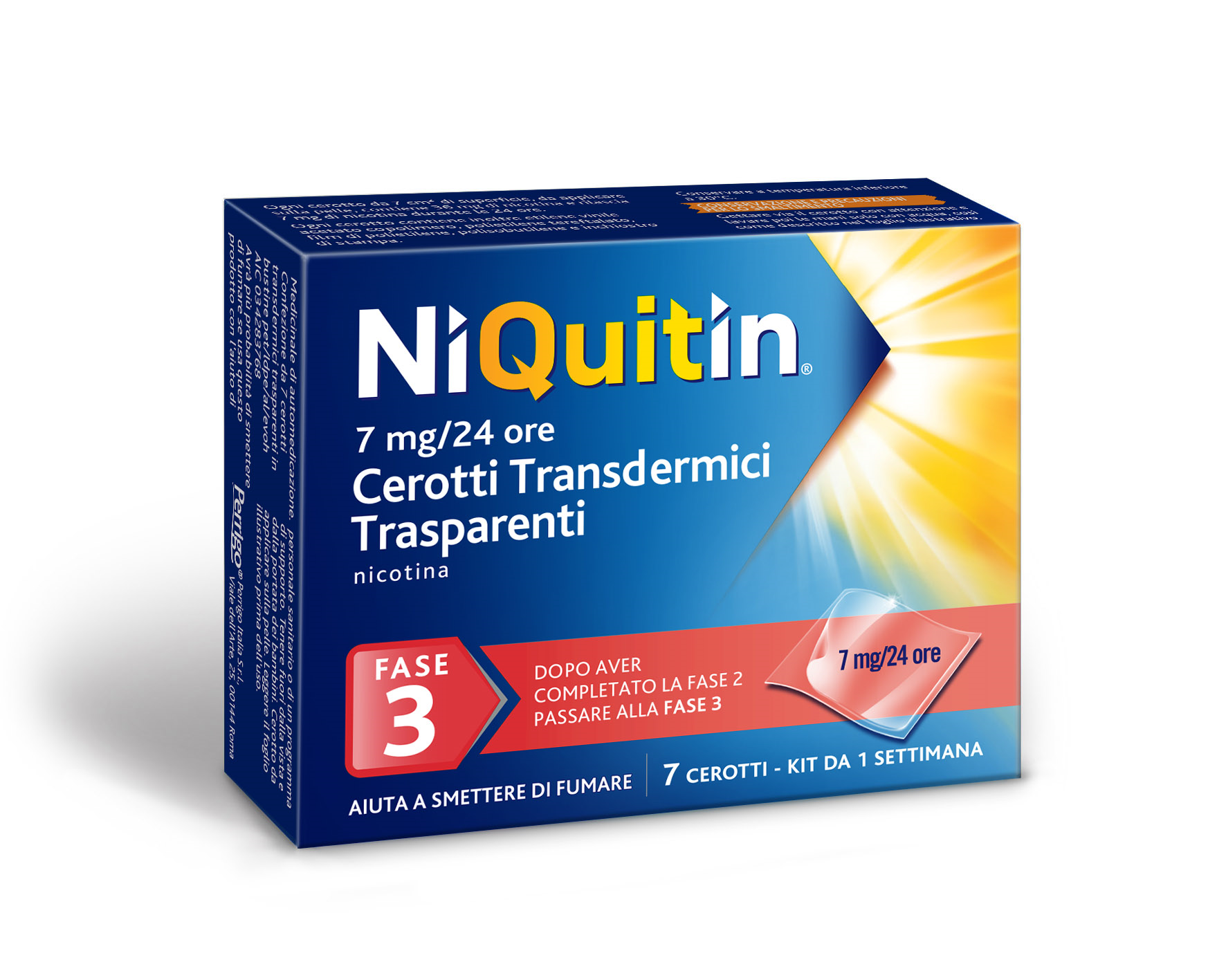 Niquitin 7 Cerotti Transdermici 7mg/24ore