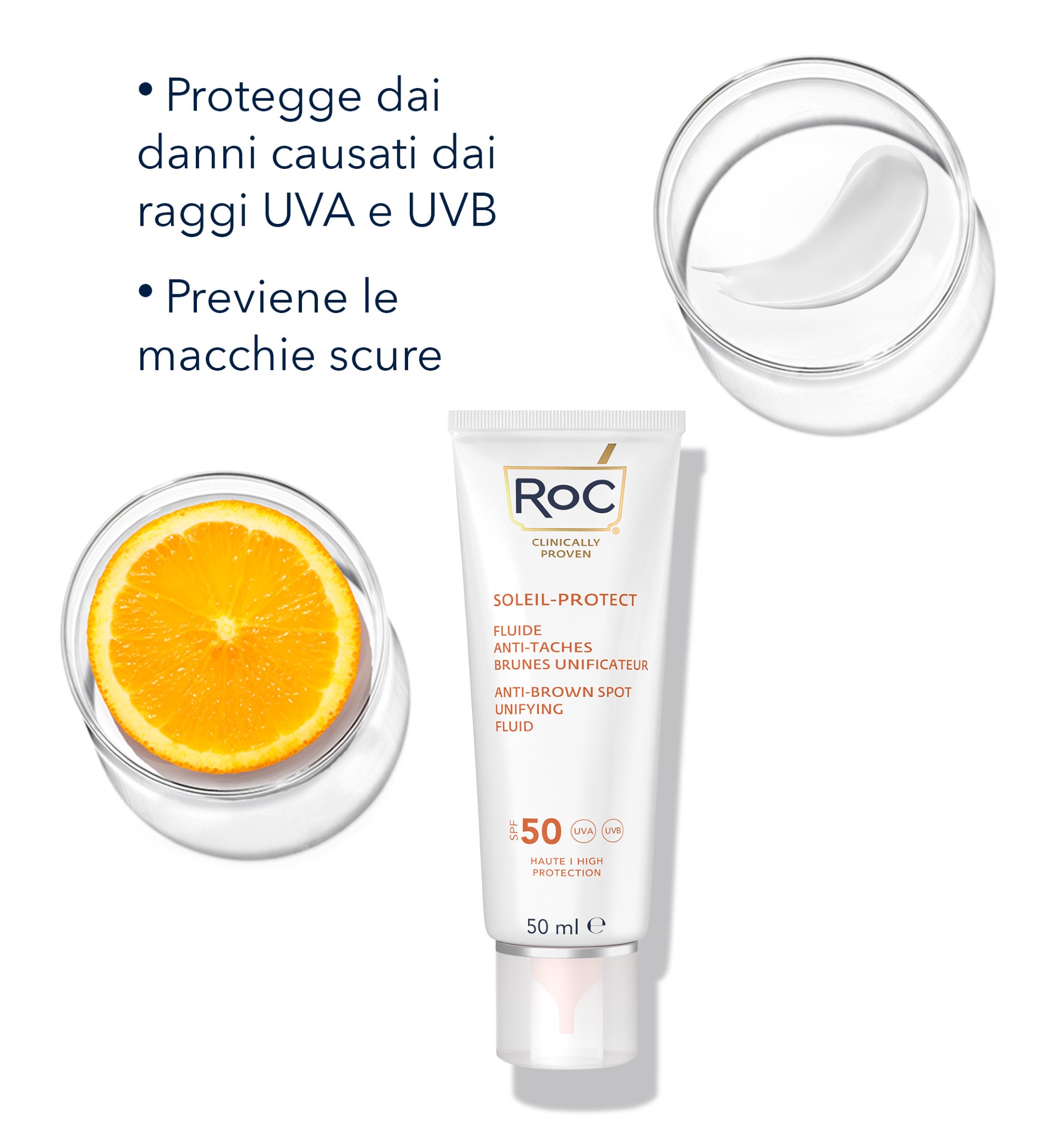 image - 981498951 - ROC FLUIDO SOLARE VISO SPF 50+ ANTIMACCHIE BRUNE  50 ML - 4737754_6.jpg