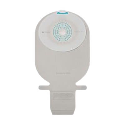 image - 924931734 - Sacca per ileostomia monopezzo con adesivo elastico che si adatta alle forme del corpo, realizzata in materiale tessile grigio neutro per discrezione. - 4873406_2.jpg