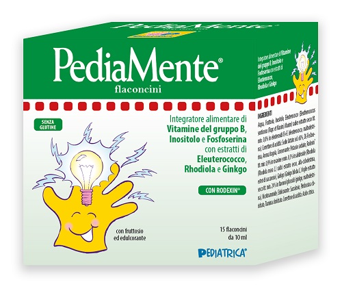 Pediamente Integratore Per La Memoria 15 Flaconcini 10ml