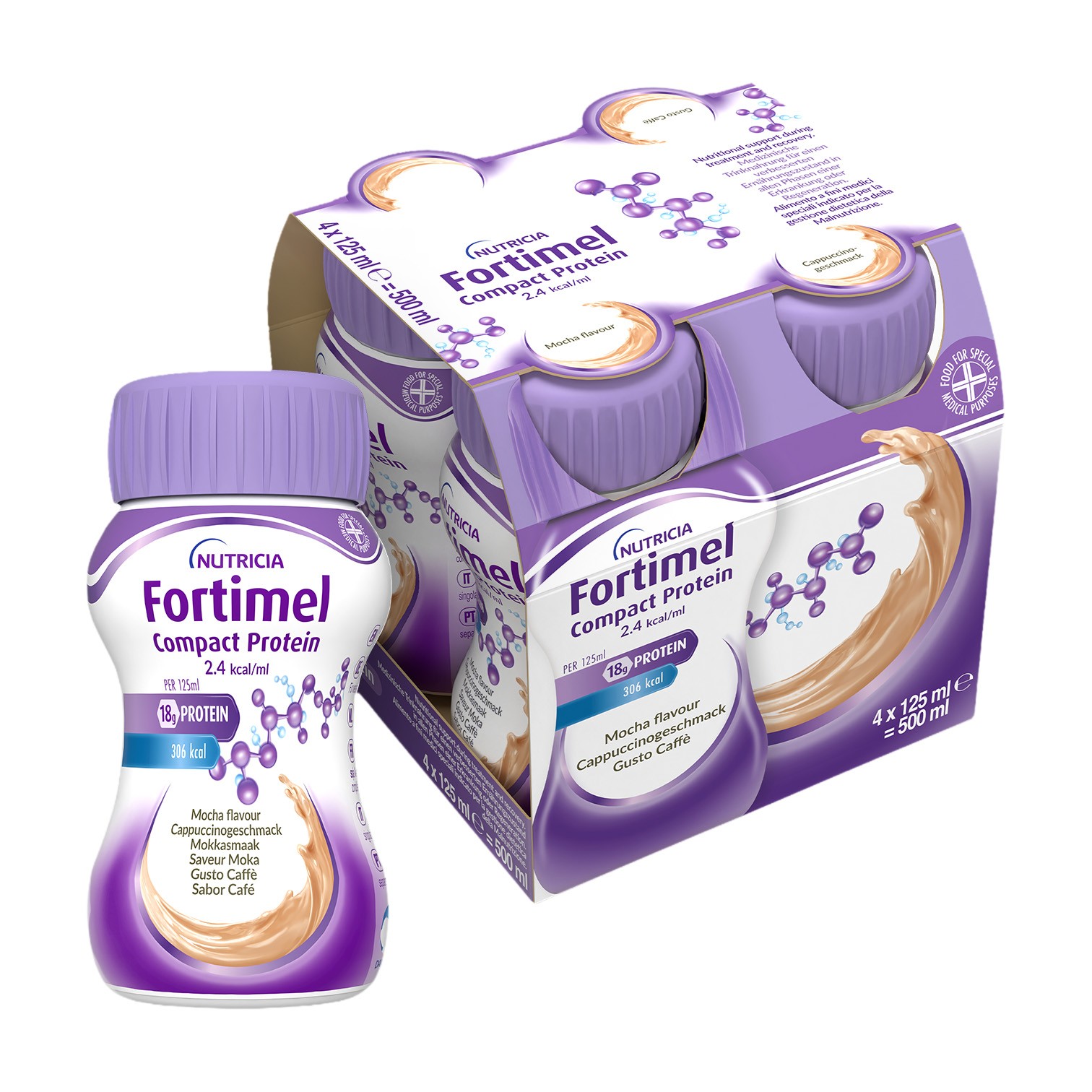 image - 922556194 - FORTIMEL COMPACT PROTEIN CAFFE' 4 BOTTIGLIE DA 125 ML - 4745234_6.jpg