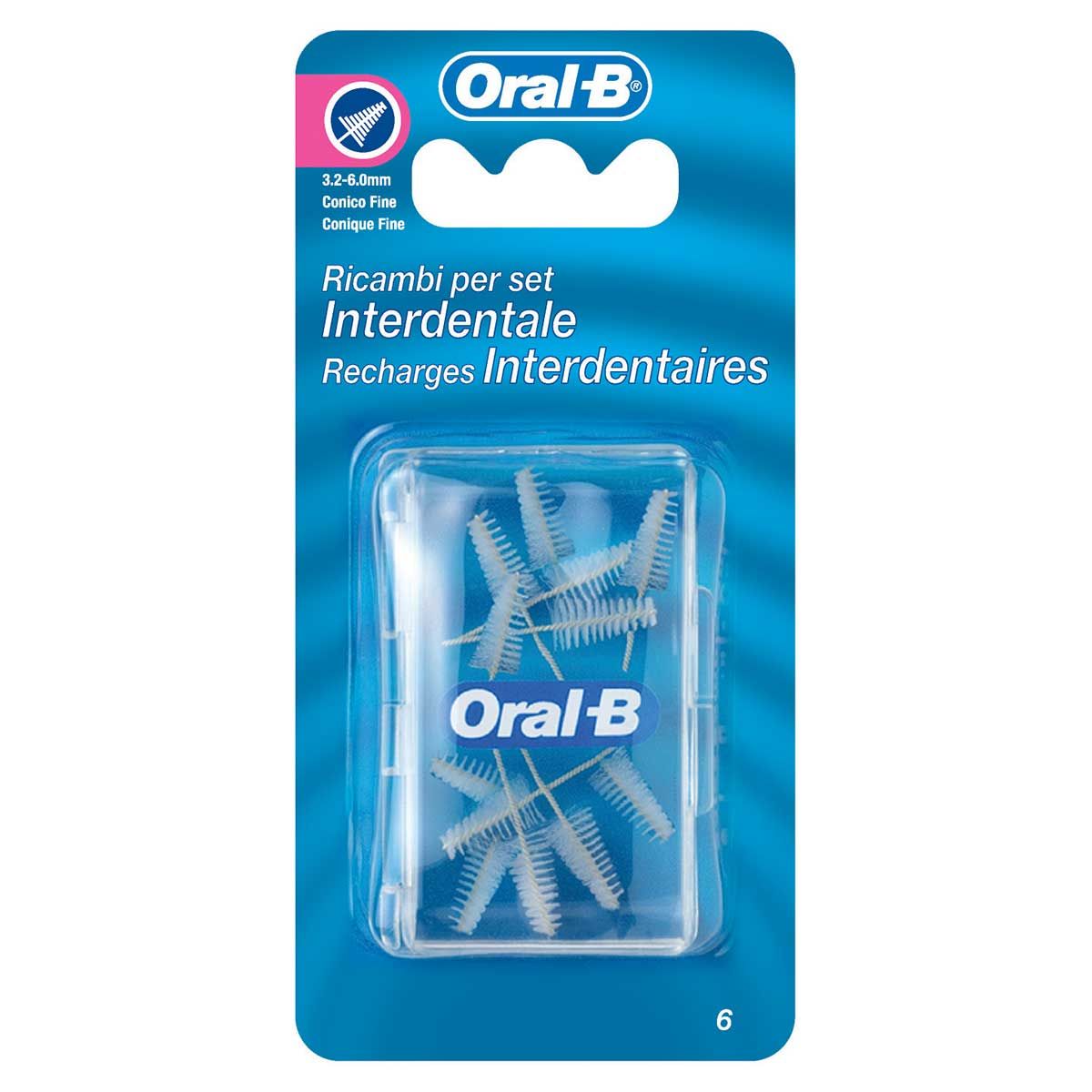 Oral-b Ricambi Set Interdentale Refill 3/6,5