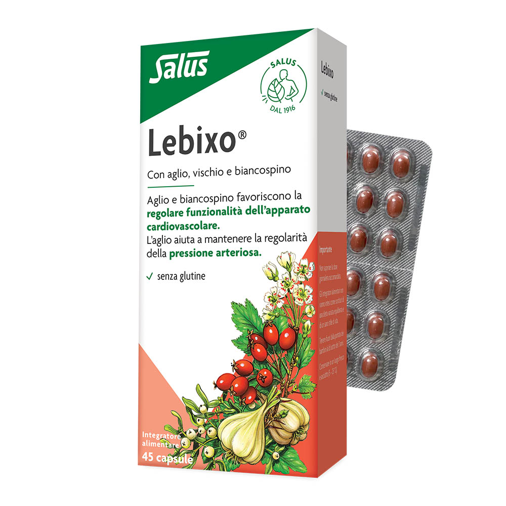 Lebixo Integratore Funzionalità Apparato Cardiovascolare 45 Capsule