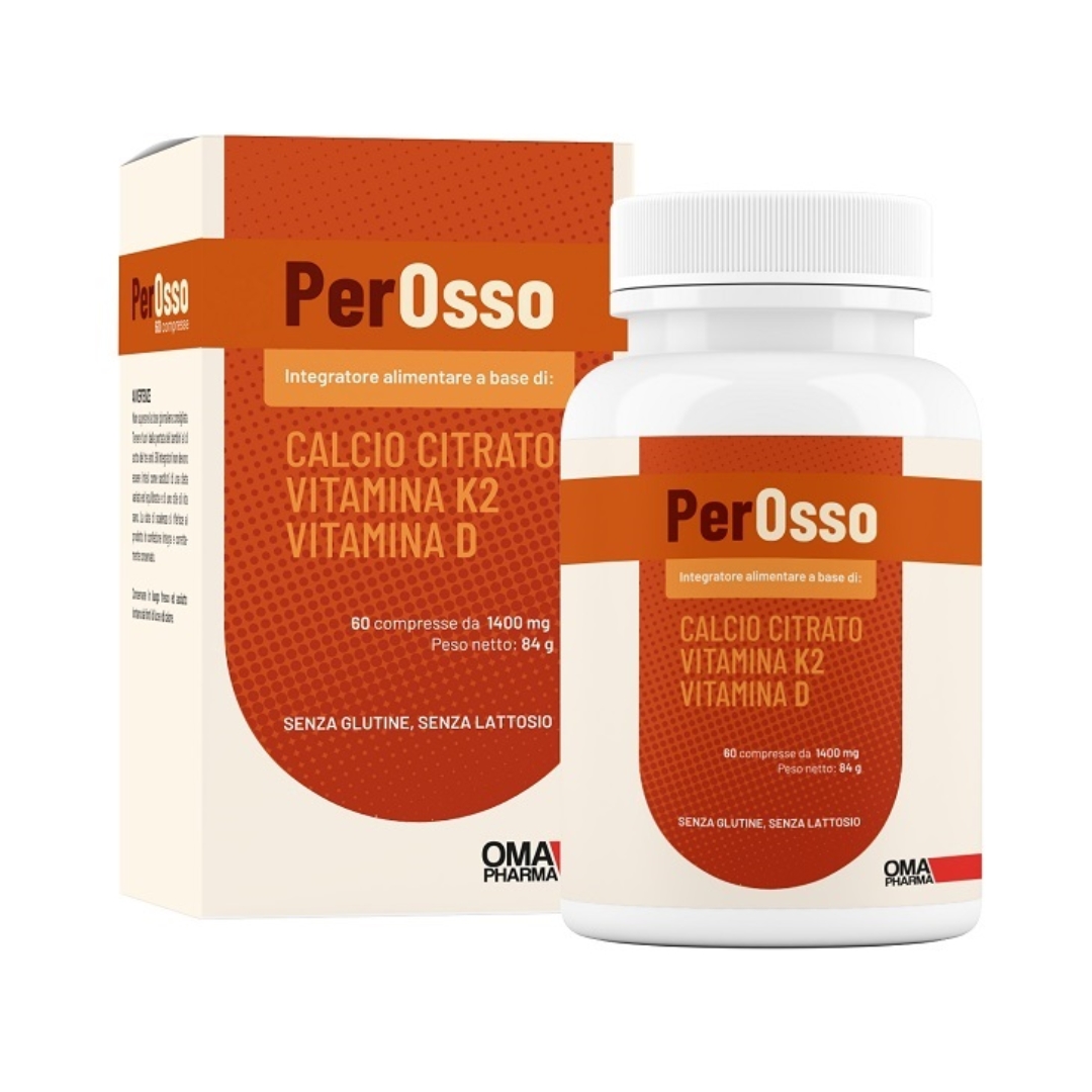 Perosso Integratore Per Salute Ossea 60 Compresse