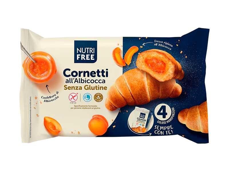 Nutrifree Cornetti Gusto Albicocca 4x60g