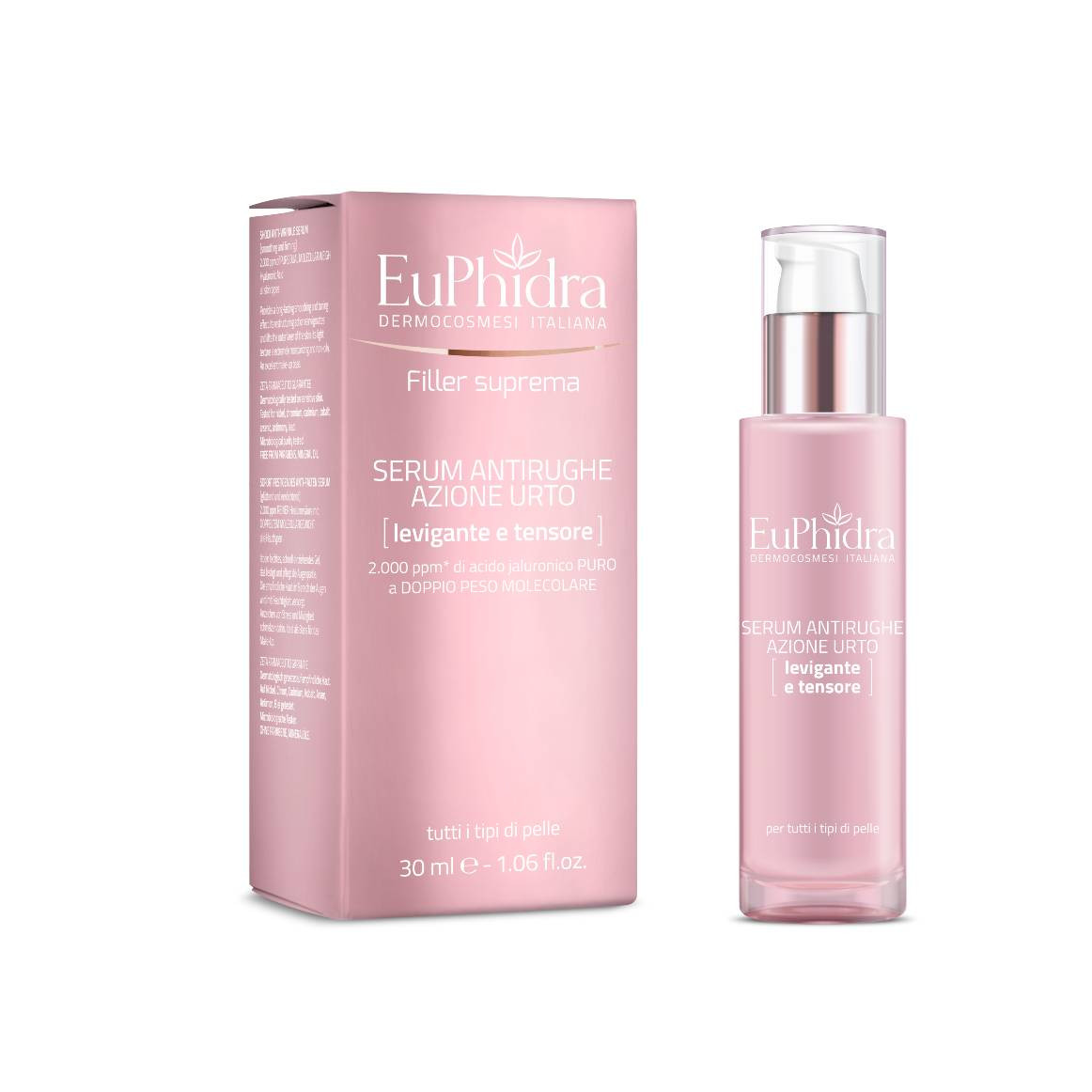 Euphidra Filler Suprema Serum Contro le rughe Azione Urto 30ml