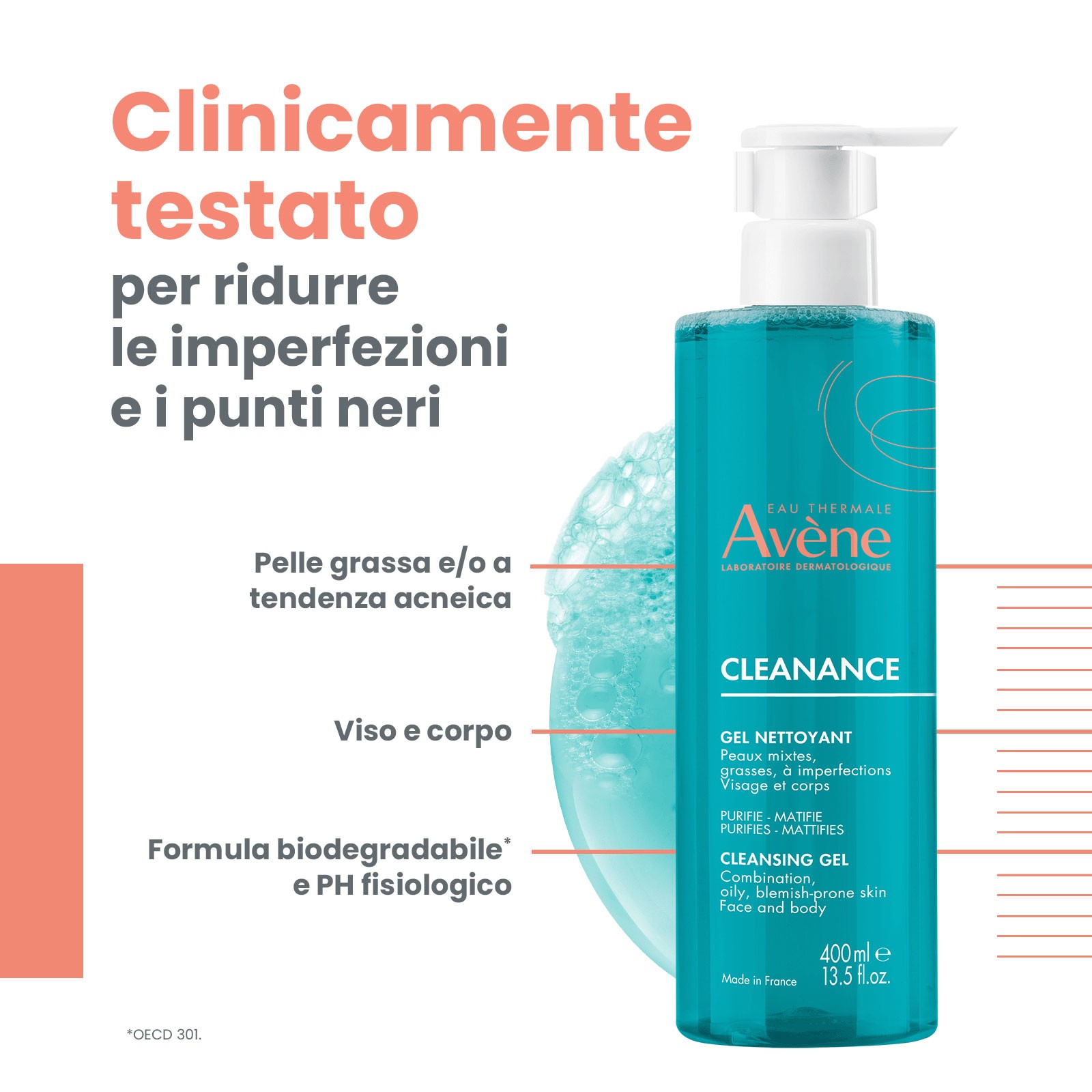 image - 980138729 - AVENE CLEANANCE GEL DETERGENTE NUOVA FORMULA 400 ML - 4705125_10.jpg