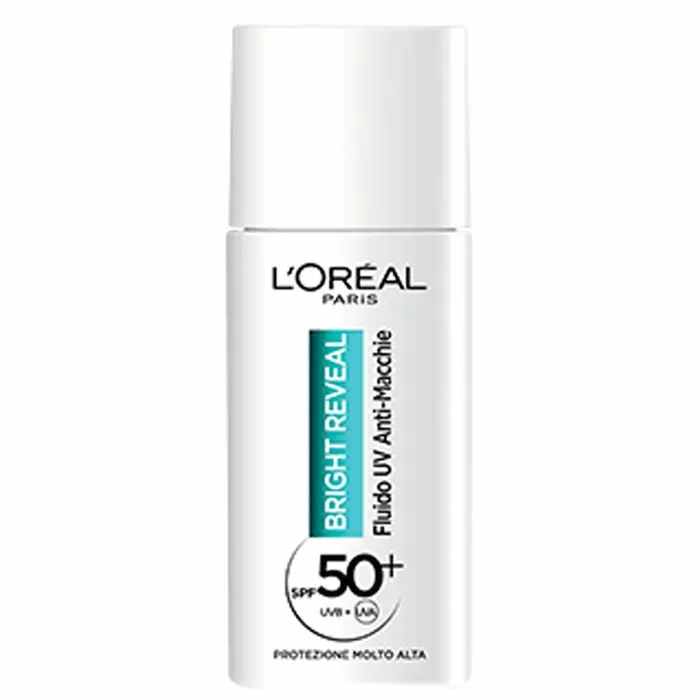 L'oreal Bright Reveal Fluido Uv Anti-macchie SPF 50+ 50ml