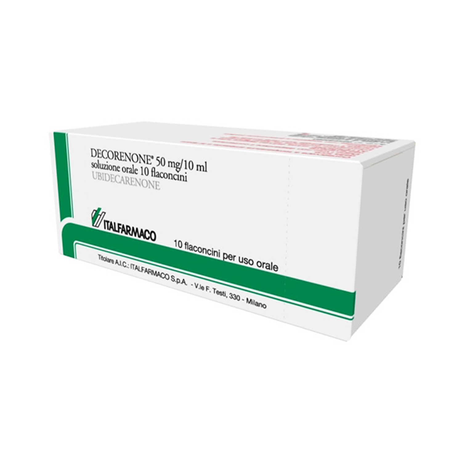 image - 025230083 - Decorenone Orale Soluzione 50mg/10ml, confezione da 10 flaconcini monodose da 10ml ciascuno, indicato per il trattamento dei deficit congeniti di coenzima Q10. - 7876867_2.jpg