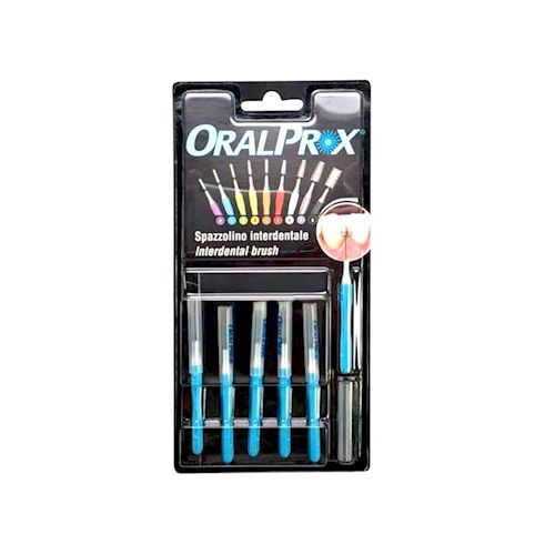 image - 920597592 - Oralprox Spazzolini Interdentali Misura 1 Azzurro 6 Pezzi - 7876298_1.jpg