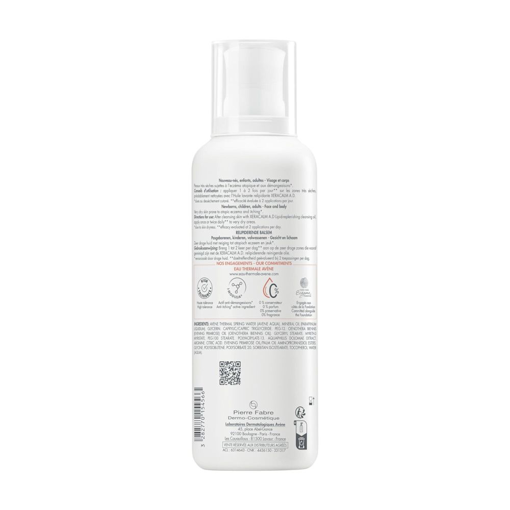 986899464 - EAU THERMALE AVENE XERACALM AD BALSAMO LIPORESTITUTIVO 400 ML NUOVA FORMULAZIONE - 4747735_4.jpg
