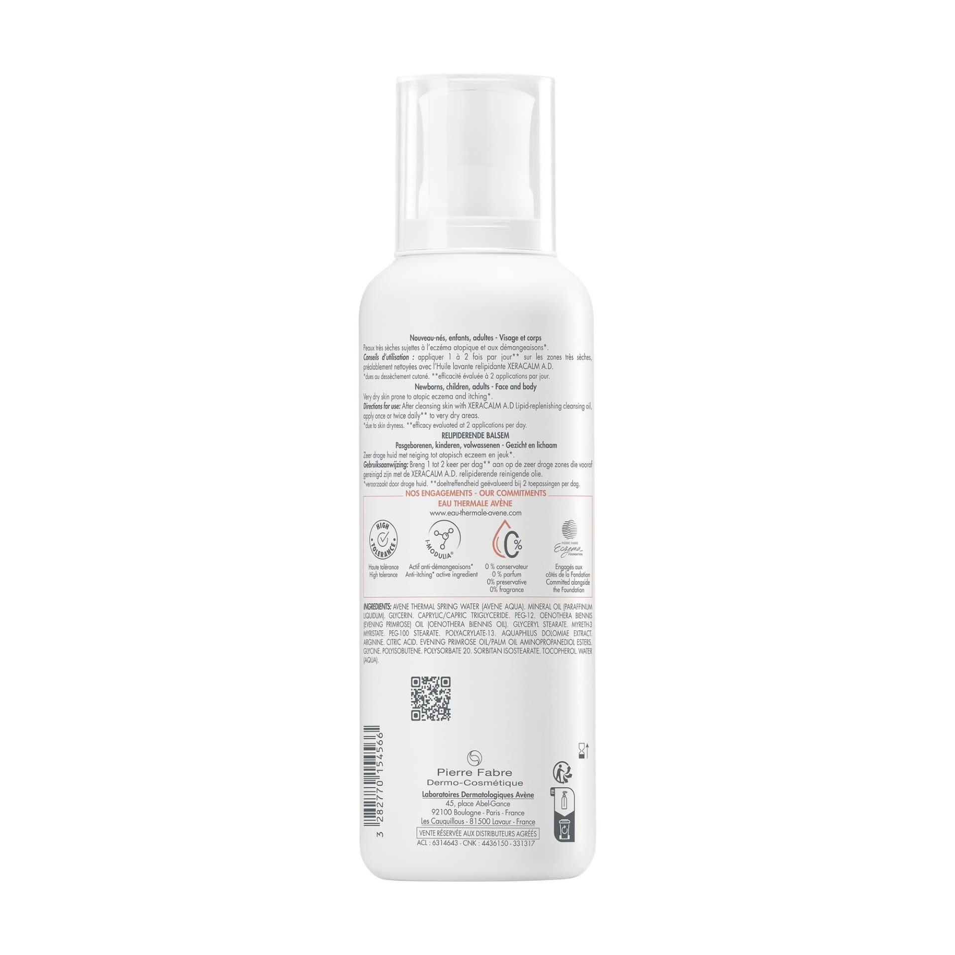 986899464 - EAU THERMALE AVENE XERACALM AD BALSAMO LIPORESTITUTIVO 400 ML NUOVA FORMULAZIONE - 4747735_4.jpg