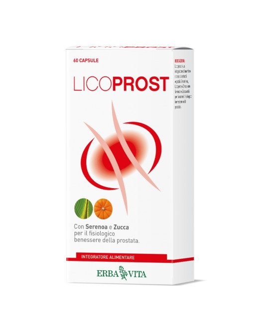 Erba Vita Licoprost Integratore 60 Capsule