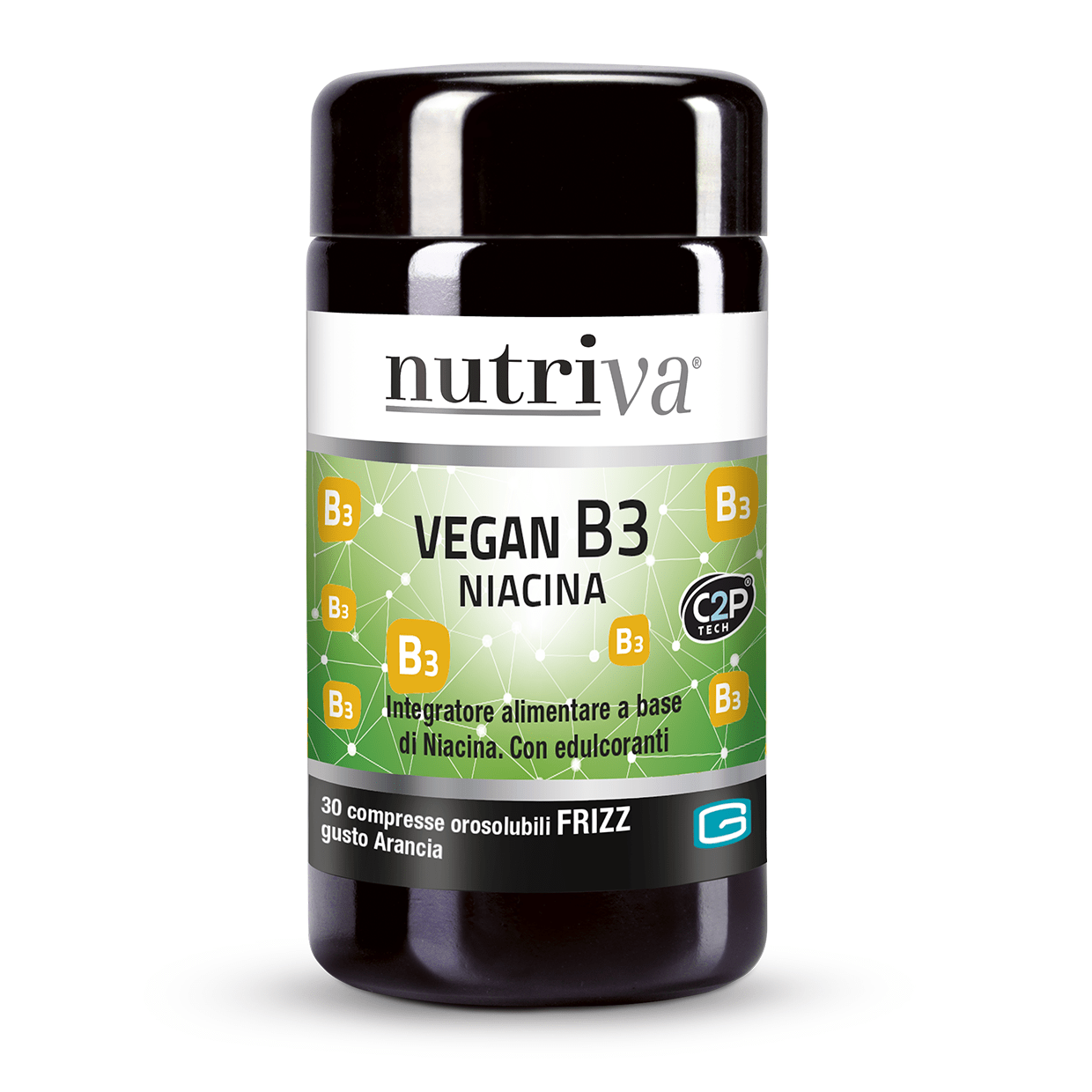 Nutriva Vegan B3 Niacina Integratore Sistema Nervoso 30 Compresse