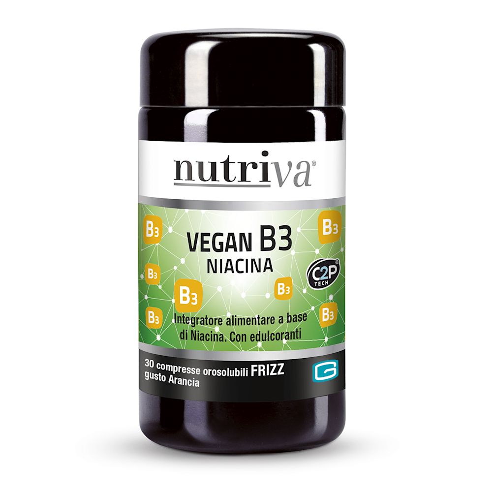 984950713 - Nutriva Vegan B3 Niacina Integratore Sistema Nervoso 30 compresse - 4741706_2.jpg