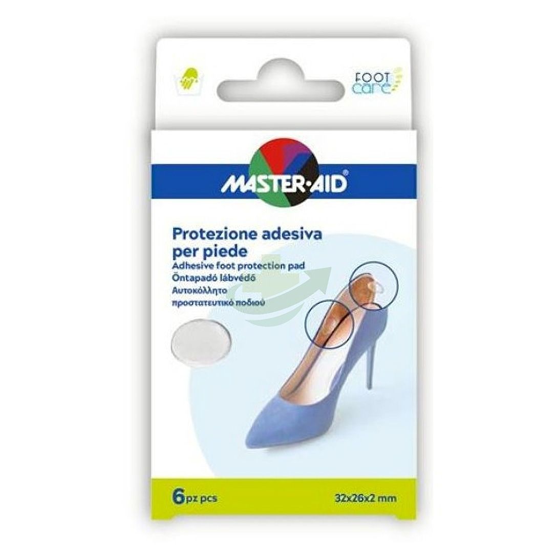 Master-aid Protezione Adesiva Gel Piedi 6 Pezzi