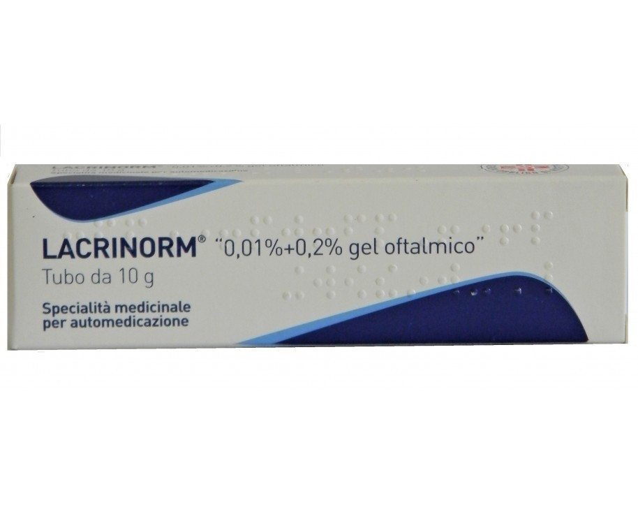 Lacrinorm Gel Oftalmico Occhi Secchi 10g