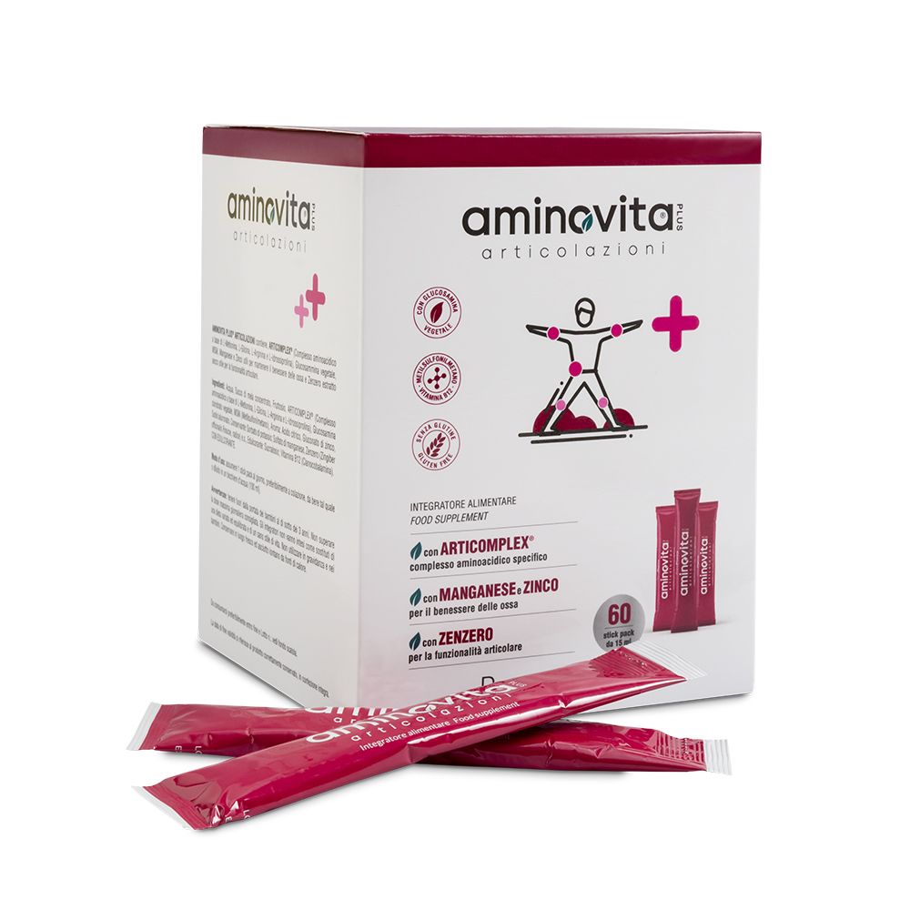 Aminovita Plus Integratore Articolazioni 60 Stick