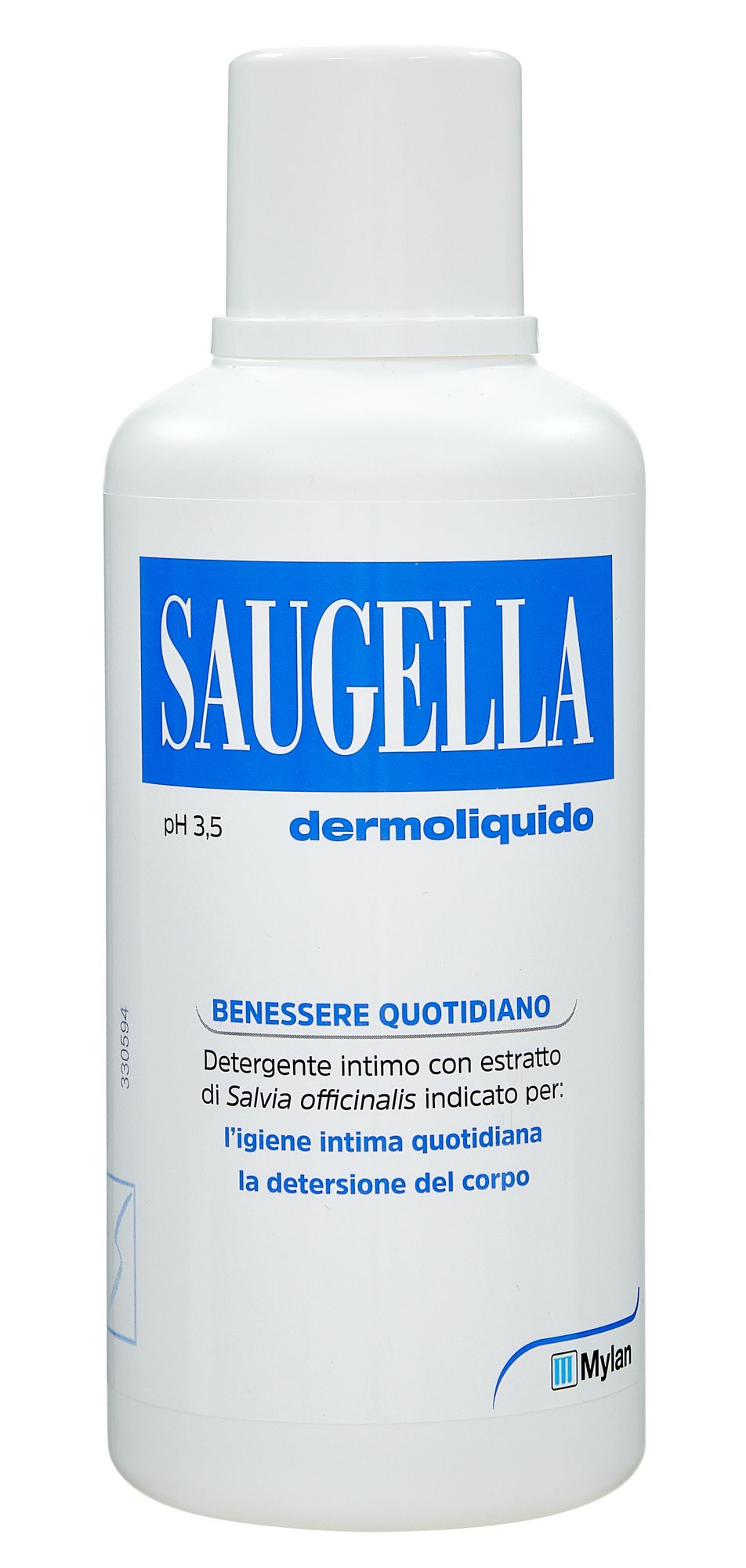 Saugella Dermoliquido Detersione intima A Base Di Salvia Officinalis 500ml