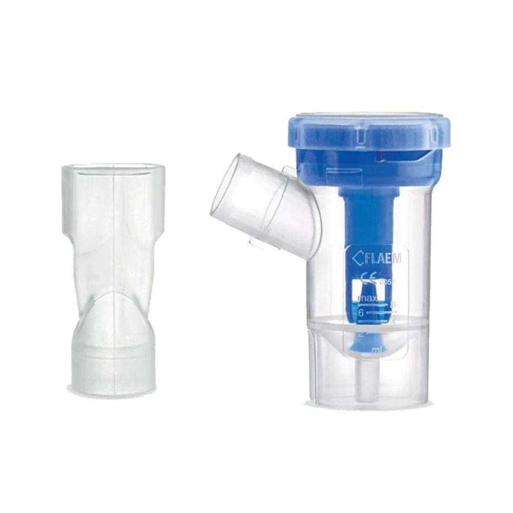 image - 909071161 - Ampolla nebulizzatrice Tipo 2 a doppio flusso, compatibile con aerosol Makr, realizzata in plastica resistente, facile da montare e pulire. - 7870952_2.jpg