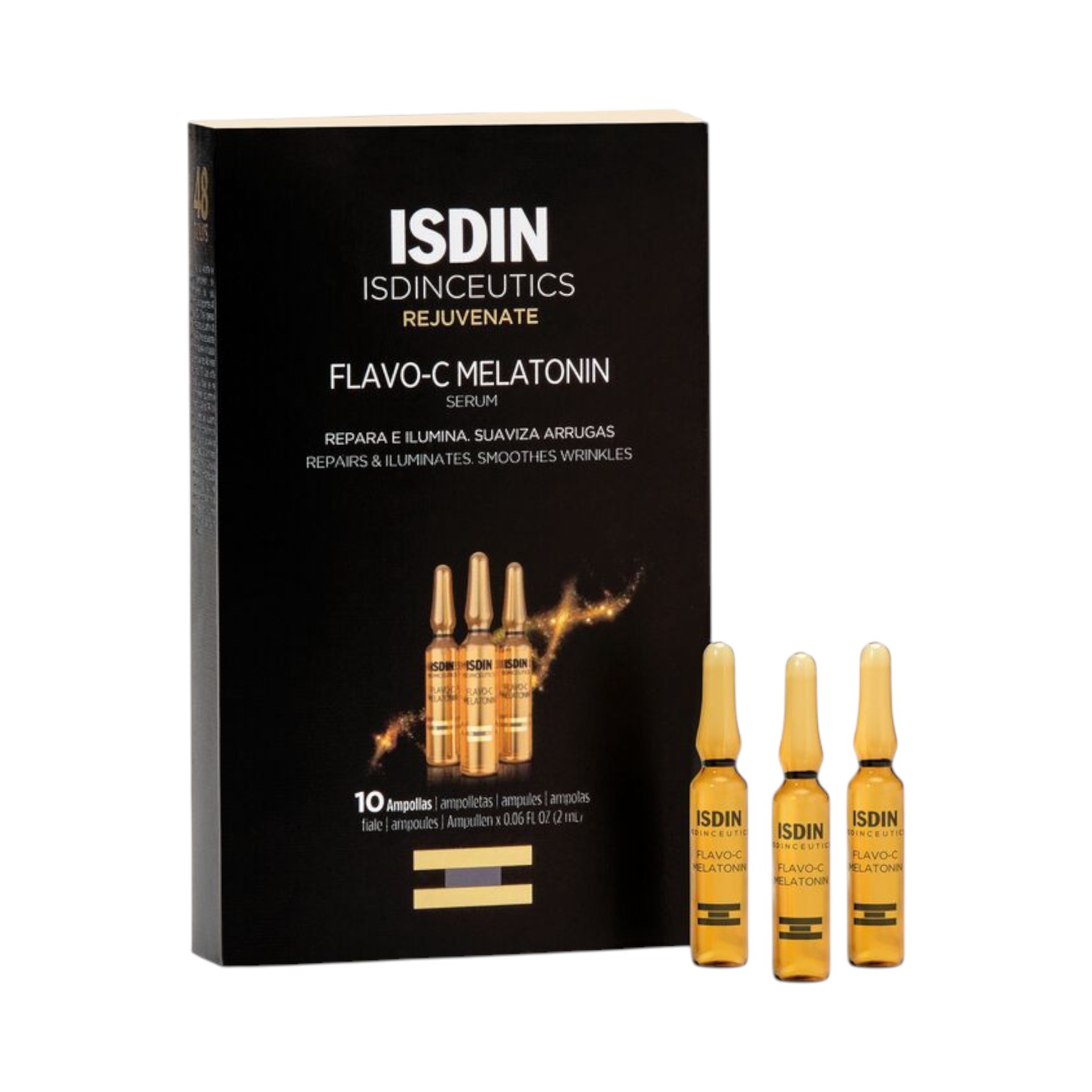 Isdin Isdinceutics Flavo-c Melatonin Siero Riparatore Notte 10x2ml