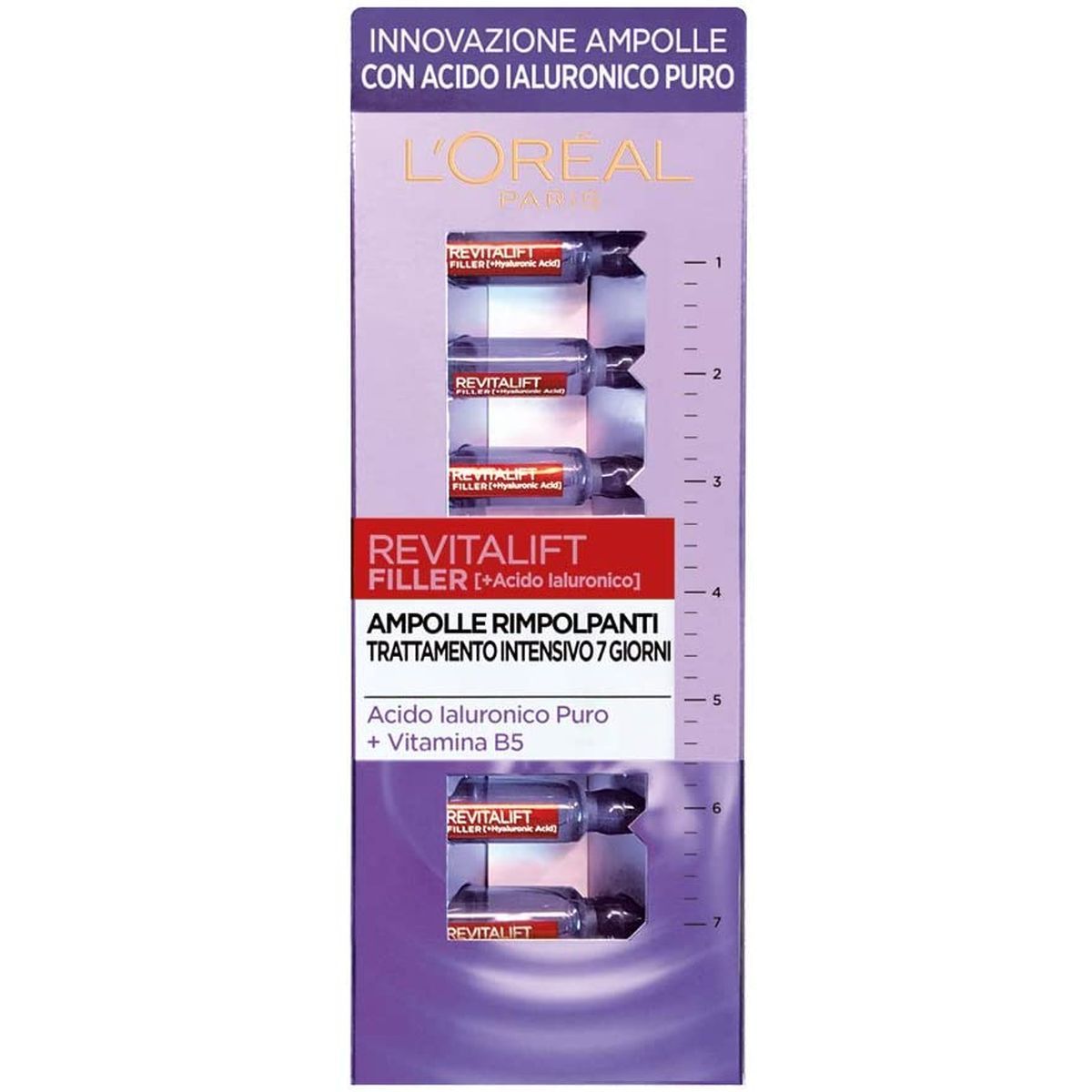 Revitalift Filler Ampolle Rimpolpanti Con Acido Ialuronico Puro Trattamento Viso 7 Giorni